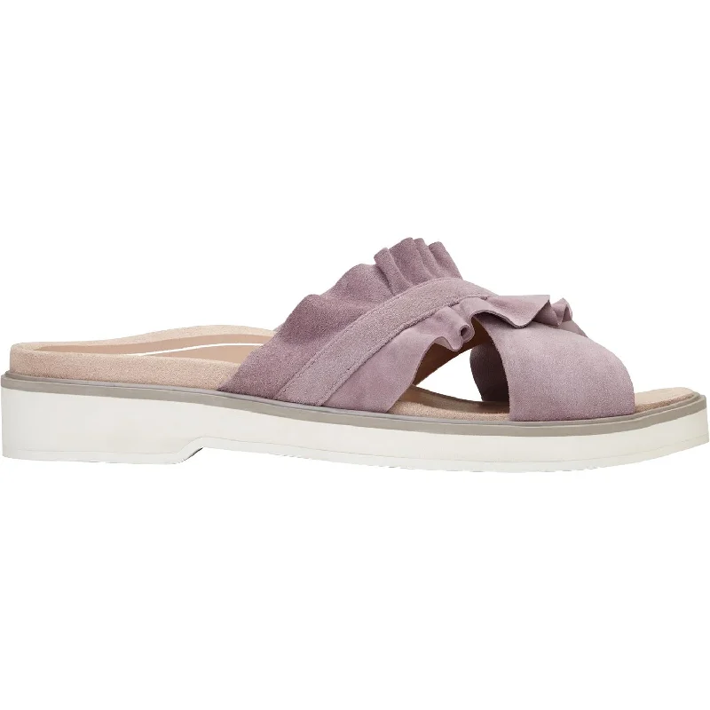 Flip - flop style men's sandals for beach wearWomen's Vionic Azalea Mauve Suede