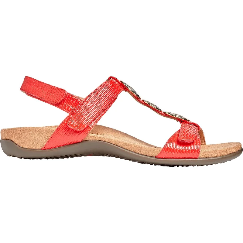 Men's sandals in a neutral color like black or brownWomen's Vionic Farra II Cherry Woven Synthetic