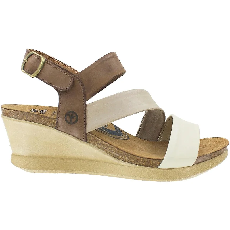 Men's sandals with a decorative buckle or charmWomen's Wanda Panda Meryl WP-3111 Ice/Tierra/Marron Leather