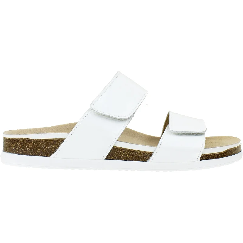 Men's sandals with a leather lining for comfortWomen's Ara Serra White Patent
