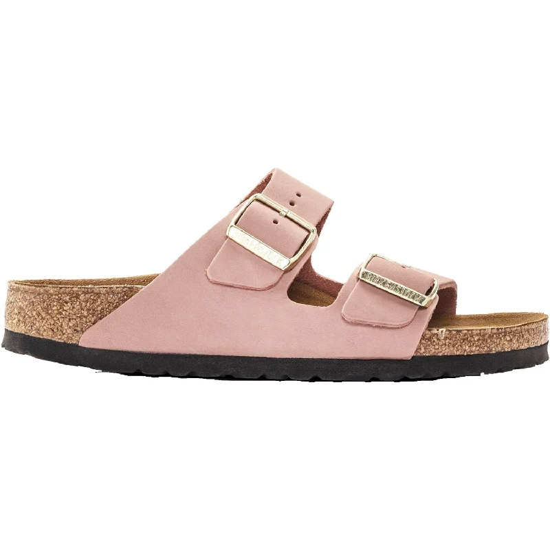 Waterproof men's sandals for water activitiesWomen's Birkenstock Arizona Soft Footbed Old Rose Nubuck