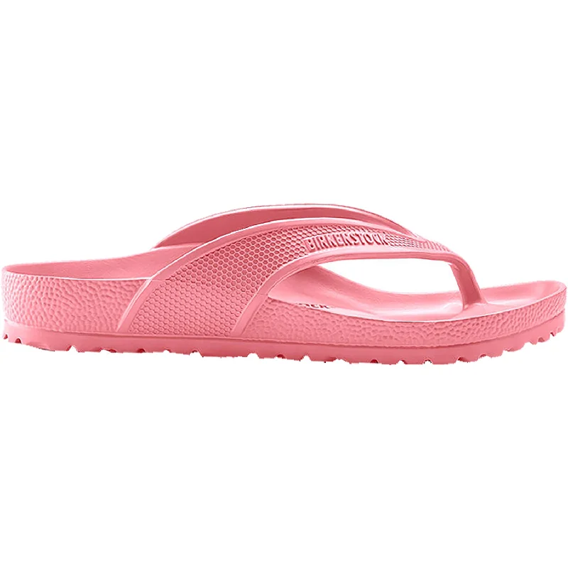 Men's sandals with a perforated leather upper for ventilationWomen's Birkenstock Honolulu Watermelon EVA