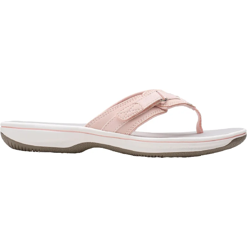 Men's sandals with a durable outer soleWomen's Clarks Cloudsteppers Breeze Sea Blush Synthetic