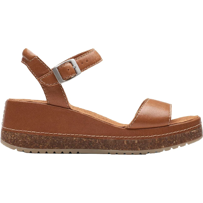 Flip - flop style men's sandals for beach wearWomen's Clarks Kassanda Lily Tan Leather