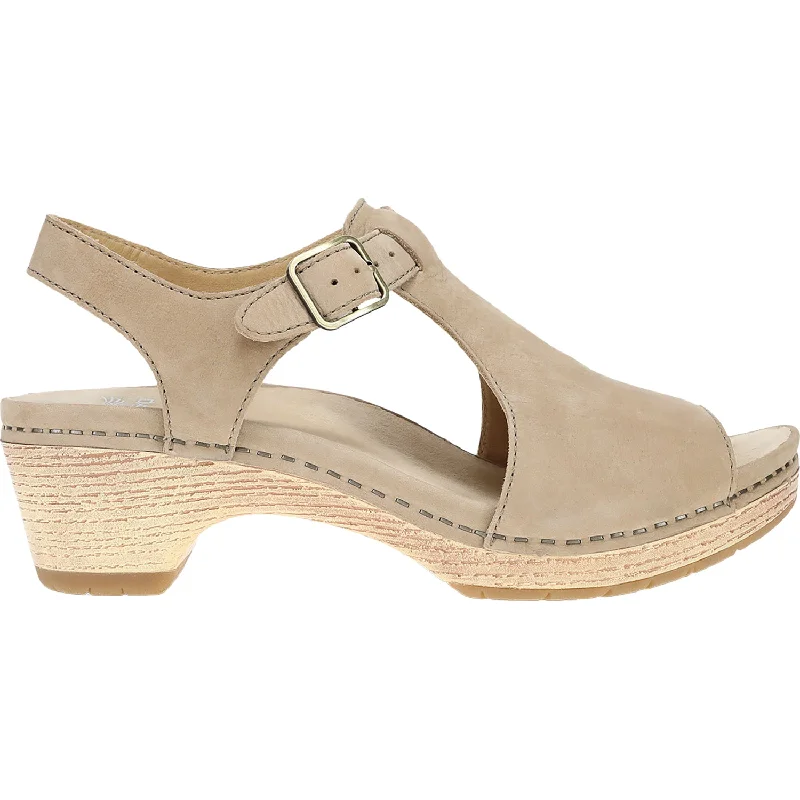 Flip - flop style men's sandals for beach wearWomen's Dansko Laverne Sand Milled Nubuck