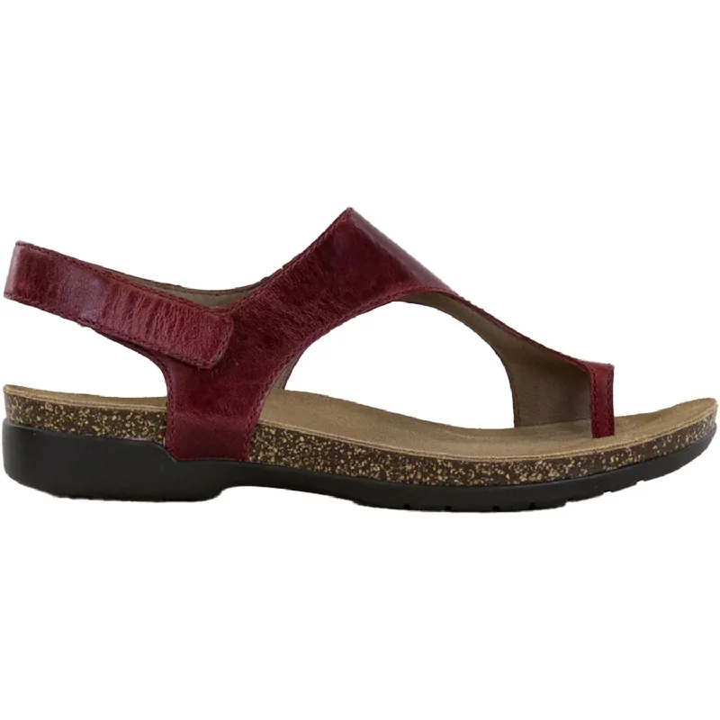 Men's sandals with a removable insole for cleaningWomen's Dansko Reece Cinnabar Waxy Burnished Leather