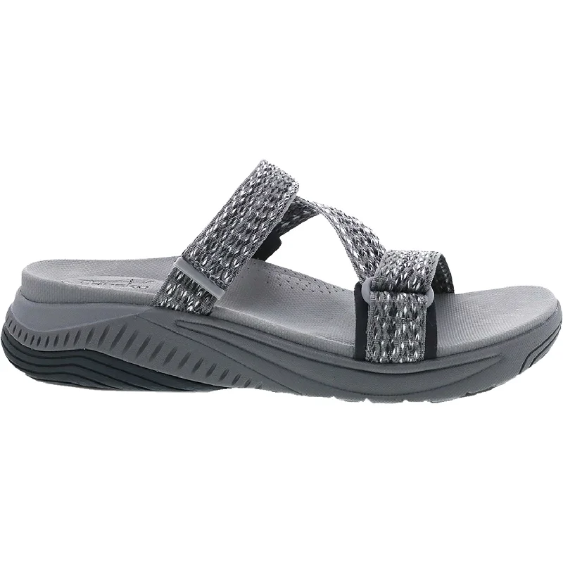 Men's sandals with a wide strap for supportWomen's Dansko Rosette Grey Multi Fabric