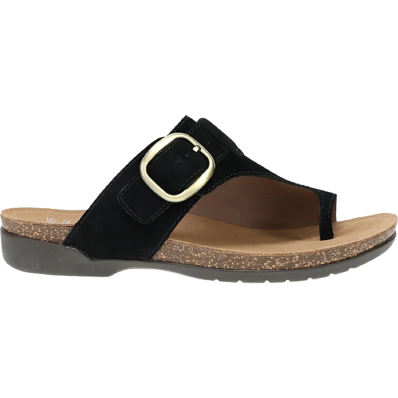 Men's sandals with a removable insole for cleaningWomen's Dansko Rylee Black Suede