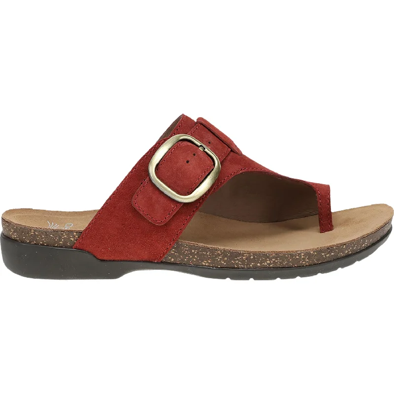 Men's sandals with a decorative buckle or charmWomen's Dansko Rylee Cayenne Suede