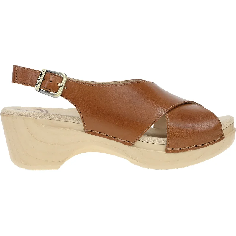 Men's sandals with a shock - absorbing insoleWomen's Dansko Sloane Tan Calf Leather