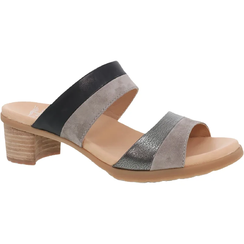 Men's sandals with a toe post designWomen's Dansko Theresa Black Multi LeatherLeather