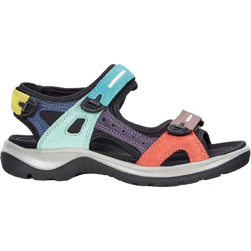 Men's sandals with a pointed toe for a stylish lookWomen's Ecco Yucatan Anniversary Multi Color Suede