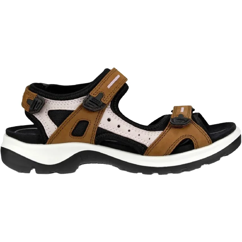 Men's sandals with a cushioned footbedWomen's Ecco Yucatan Mink/Violet Ice Nubuck
