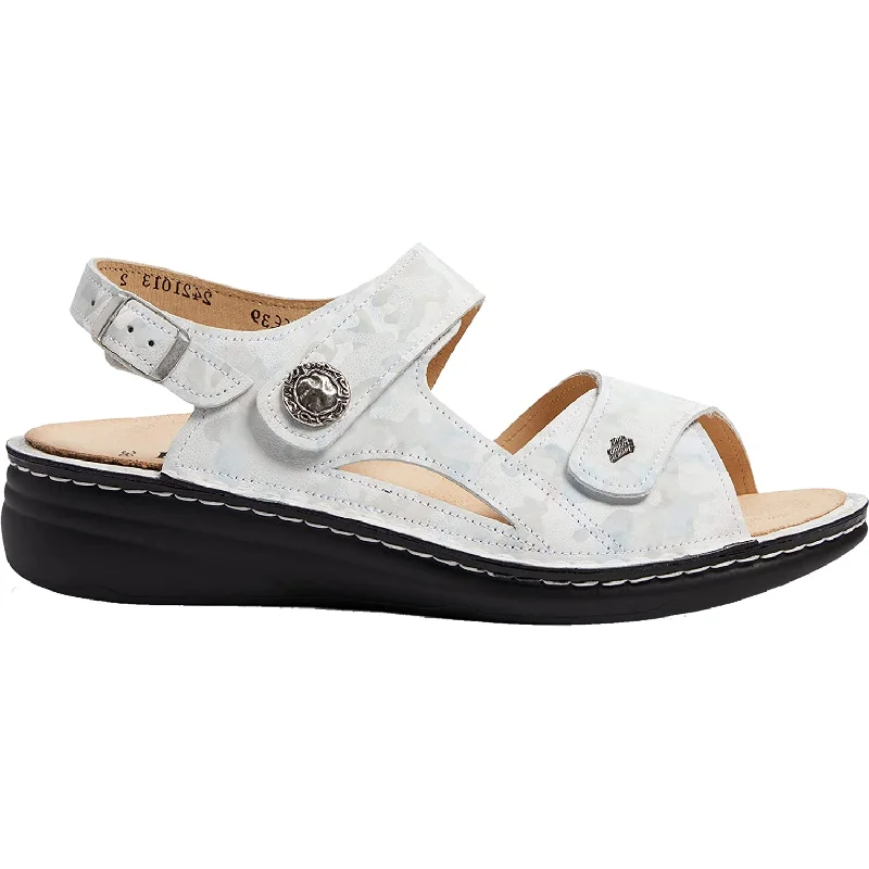 Men's sandals with a removable insole for cleaningWomen's Finn Comfort Barbuda Mavi Diva Leather