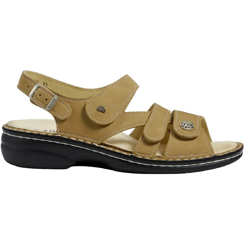 Men's sandals with a durable outer soleWomen's Finn Comfort Gomera Soft Tan Nubuck