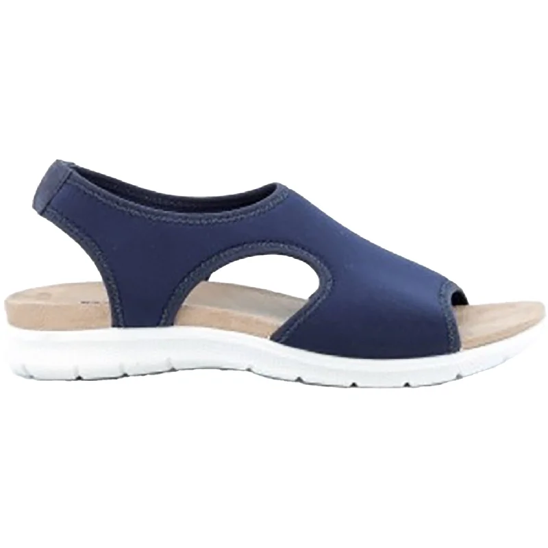 Men's sandals with a shock - absorbing insoleWomen's IMAC Elma Navy Fabric