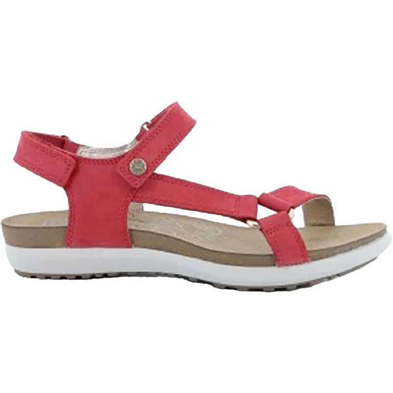 Men's sandals with a stretchy strap for a better fitWomen's IMAC Seko Red Nubuck