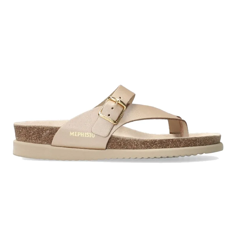 Men's sandals with a durable outer soleWomen's Mephisto Helen Platinum Perla