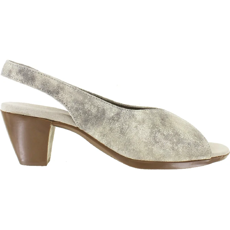 Men's sandals with a perforated leather upper for ventilationWomen's Munro Rochelle Stardust Shimmer Suede Men's sandals with a perforated leather upper for ventilationWomen's Munro Rochelle Stardust Shimmer Suede