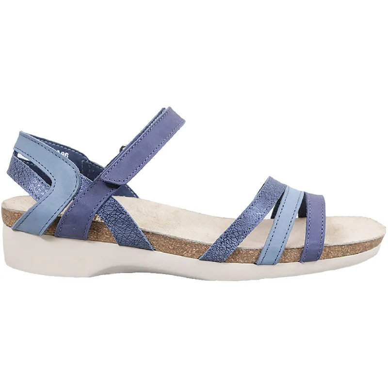 Men's sandals with a padded heelWomen's Munro Summer Blue Combo Leather