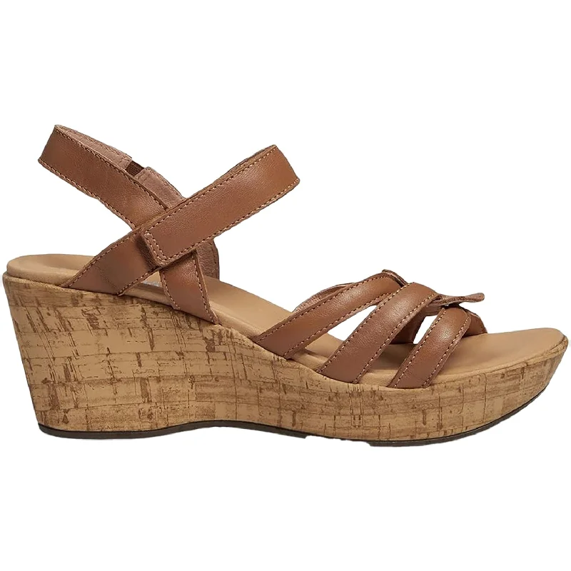 Men's sandals in a neutral color like black or brownWomen's Naot Tropical Caramel Leather