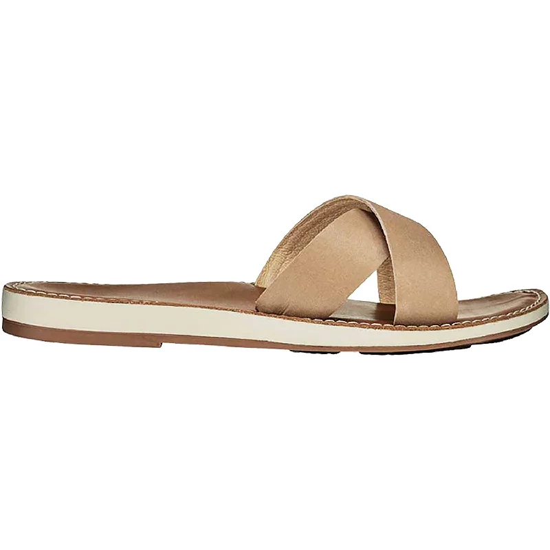Waterproof men's sandals for water activitiesWomen's OluKai Ke'a Sting Leather