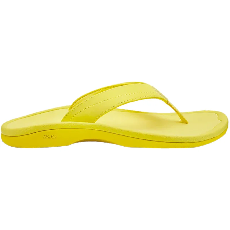 Men's sandals with a rubber sole for tractionWomen's OluKai Ohana Sun/Sun Synthetic