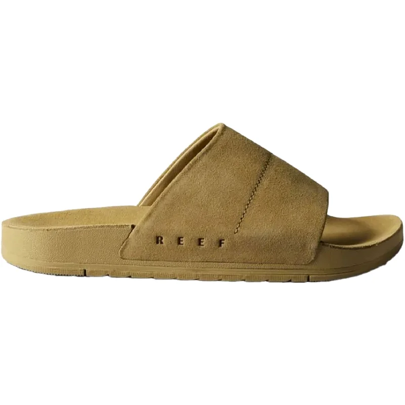 Men's sandals with a toe post designWomen's Reef Ojai Slide Starfish Suede