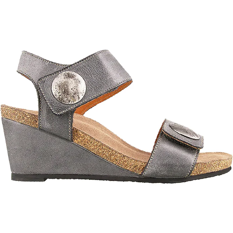 Men's sandals with a pointed toe for a stylish lookWomen's Taos Carousel 3 Steel Leather