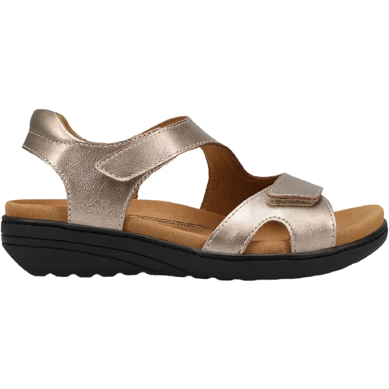 Men's sandals with a padded heelWomen's Taos Serene Champagne Leather