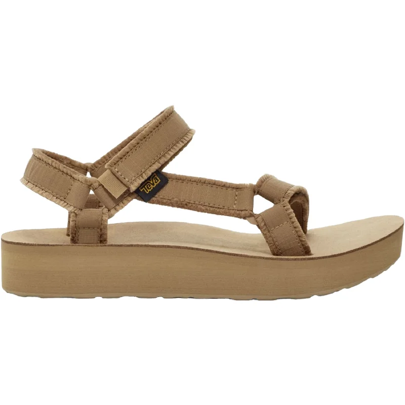 Men's sandals with a contrast stitching detailWomen's Teva Midform Universal Tigers Eye Synthetic
