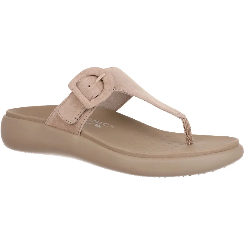 Men's sandals with a removable insole for cleaningWomen's Vionic Activate RX Taupe Suede