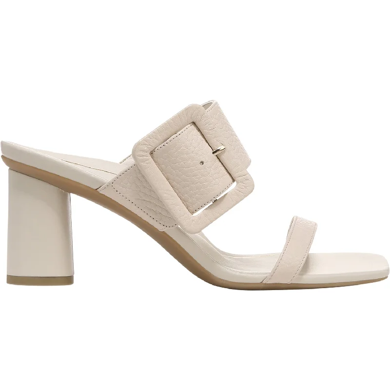 Men's sandals with a perforated leather upper for ventilationWomen's Vionic Brookell Cream Leather