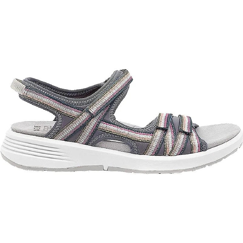 Men's sandals with a padded heelWomen's Ziera Unveil Blue Multi Fabric