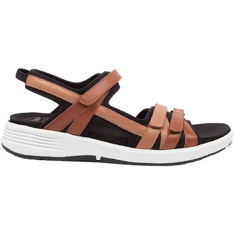 Men's sandals with a leather lining for comfortWomen's Ziera Unveil Tan Multi Leather