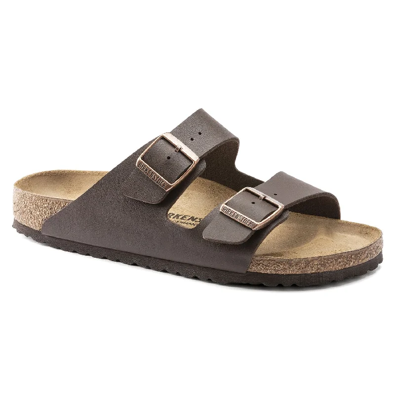 Men's sandals with a toe post designArizona - Dark Brown