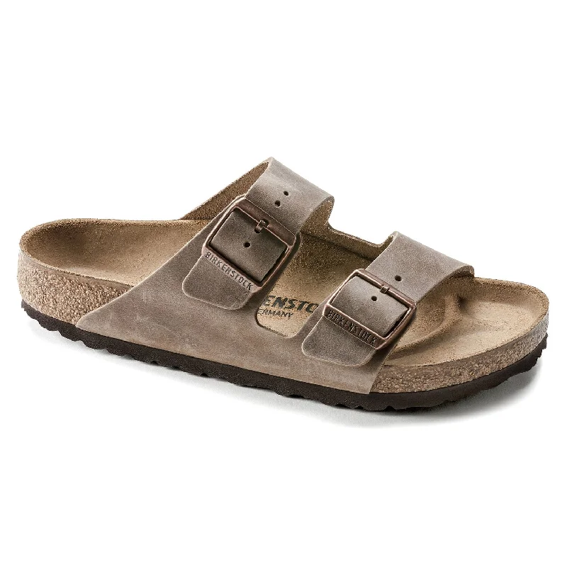 Men's sandals with a buckle closureArizona - Tobacco