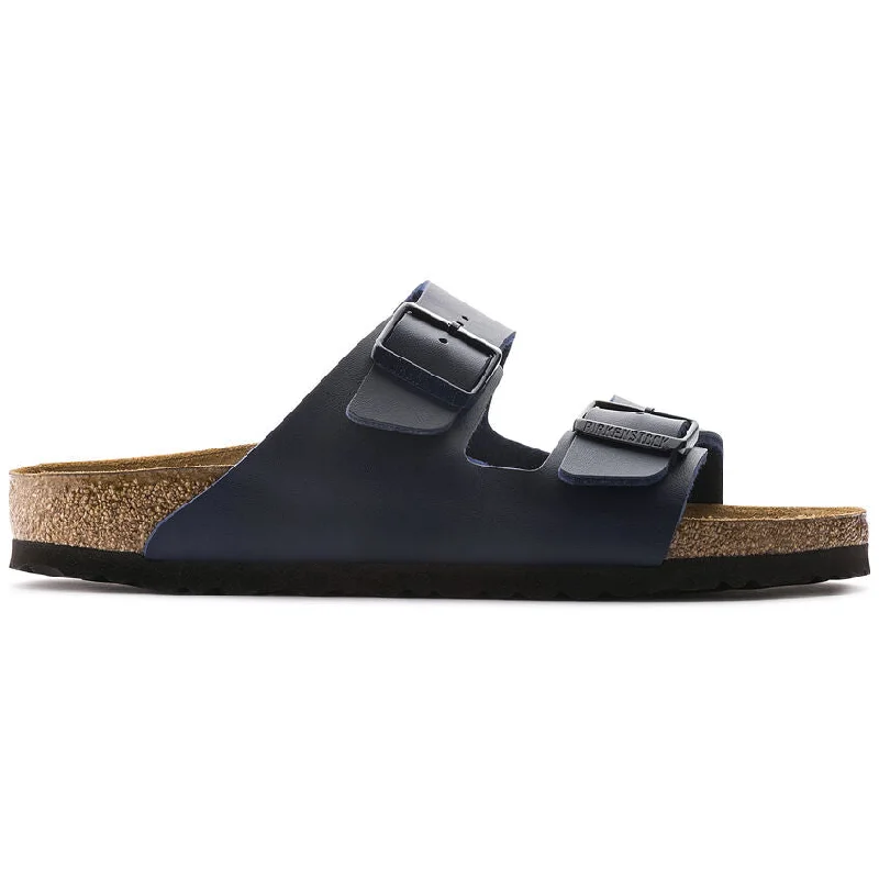 Men's sandals with a cushioned footbedBirkenstock 51751 Arizona Birko Flor Blue