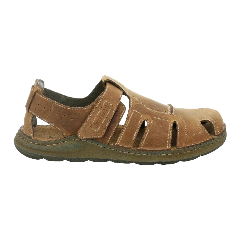 Men's sandals with a durable outer soleJosef Seibel 27101 Maverick 01 Brown