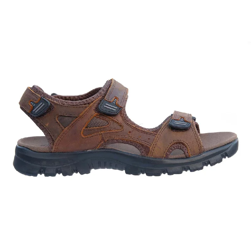Men's sandals with a cushioned footbedJosef Seibel 253311 Bart 01 Brown