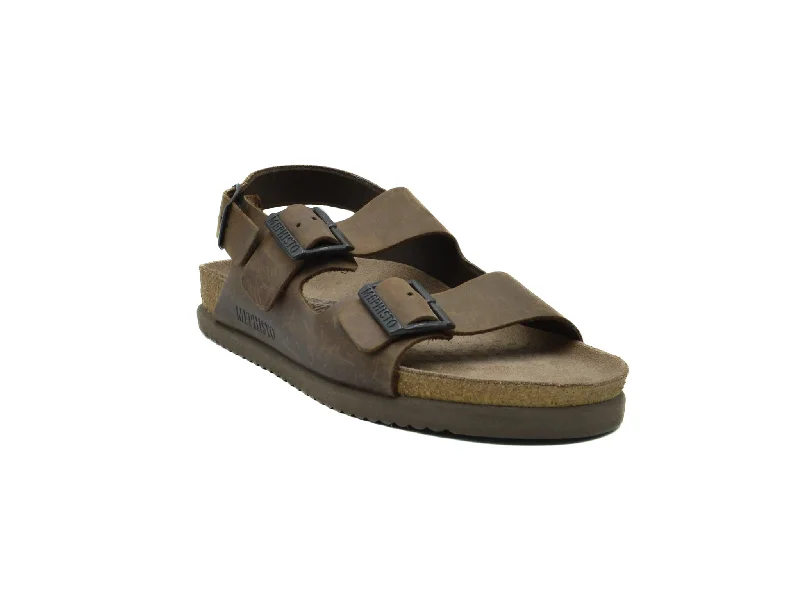Men's sandals with a perforated leather upper for ventilationMEPHISTO Nardo
