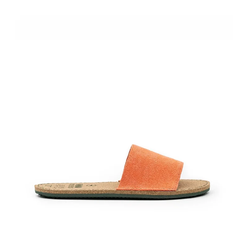 Men's sandals with a pointed toe for a stylish lookVegan sandal orange GAN011