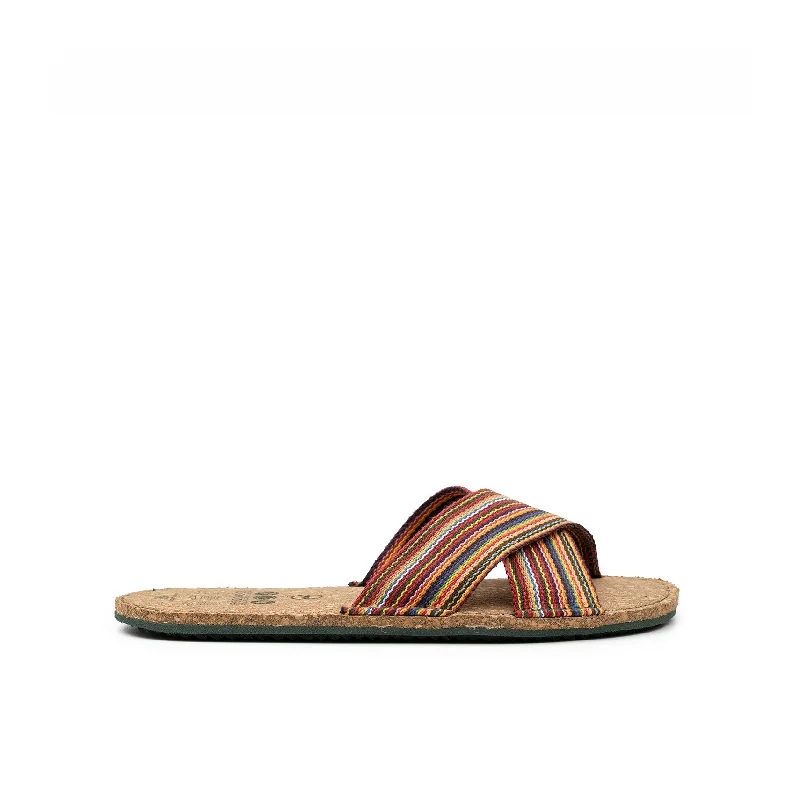 Men's sandals in a neutral color like black or brownVegan sandal shanti SRI016