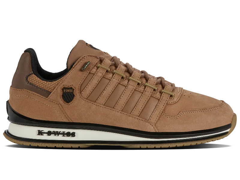 Men's low - profile tennis sneakers for a sleek look08907-298-M | RINZLER GT | BROWN SUGAR/BLACK Men's low - profile tennis sneakers for a sleek look08907-298-M | RINZLER GT | BROWN SUGAR/BLACK