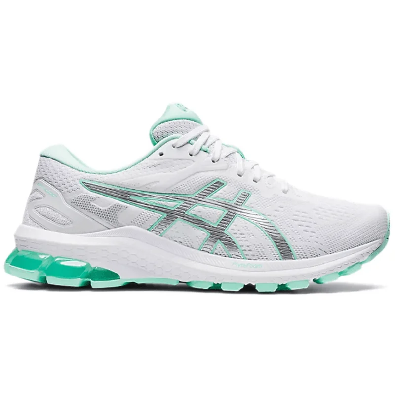 Men's memory - foam insole sneakers for added comfortWomen’s Asics GT-1000 10 ‘White/Pure Silver’ (Mint) Men's memory - foam insole sneakers for added comfortWomen’s Asics GT-1000 10 ‘White/Pure Silver’ (Mint)