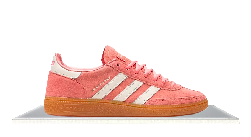 Men's retro - style sneakers inspired by the 80sAdidas Handball Spezial Sporty & Rich Pink Men's retro - style sneakers inspired by the 80sAdidas Handball Spezial Sporty & Rich Pink