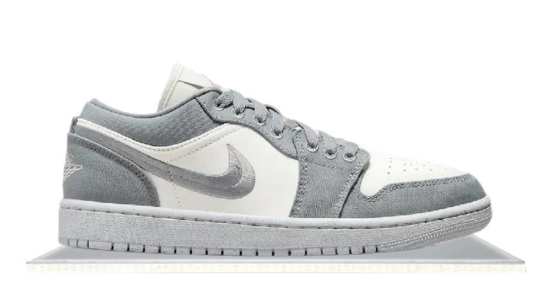 Men's breathable sneakers for hot summer daysAir Jordan 1 Low Light Steel Grey