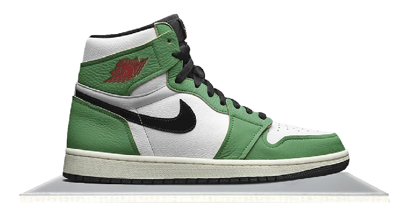 Men's high - performance basketball sneakers with air cushioningAir Jordan 1 High Lucky Green Men's high - performance basketball sneakers with air cushioningAir Jordan 1 High Lucky Green