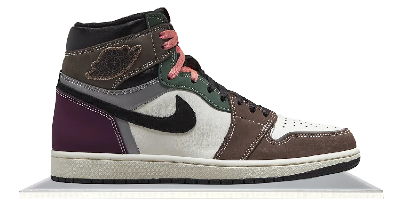 Men's track - and - field sneakers with a spike - compatible soleAir Jordan 1 High Hand Crafted Men's track - and - field sneakers with a spike - compatible soleAir Jordan 1 High Hand Crafted