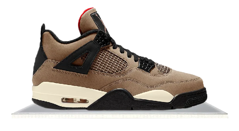 Men's chunky - sole sneakers for a trendy lookAir Jordan 4 Retro Taupe Haze